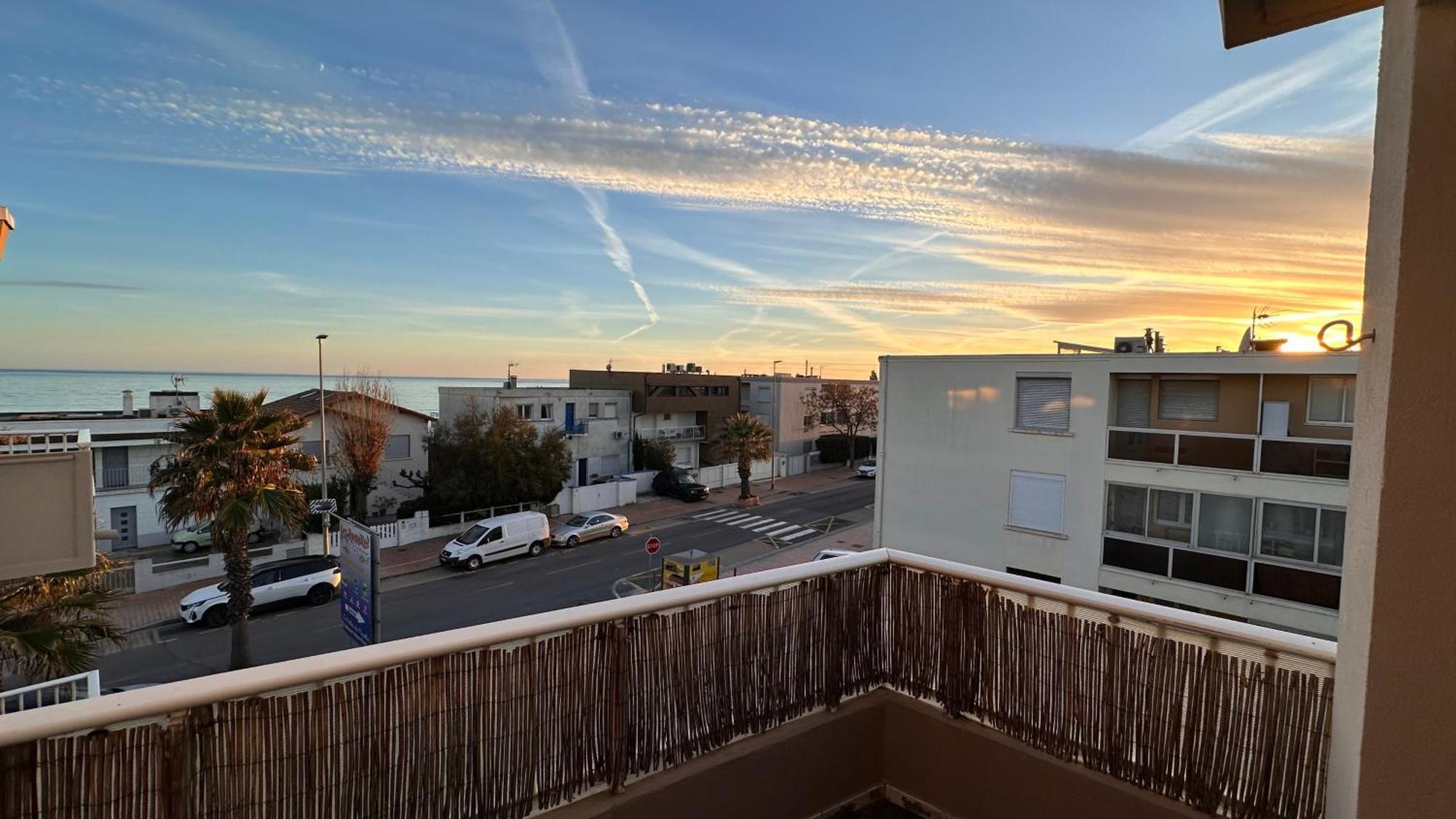 Appartement De L'Oursiniere 4/6 Pers Vue Mer Palavas-les-Flots Dış mekan fotoğraf